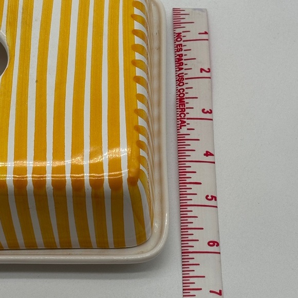 Vintage Porta Ceramic Tissue Holder 11 x 6 Bathroom Containers - Picture 8 of 9